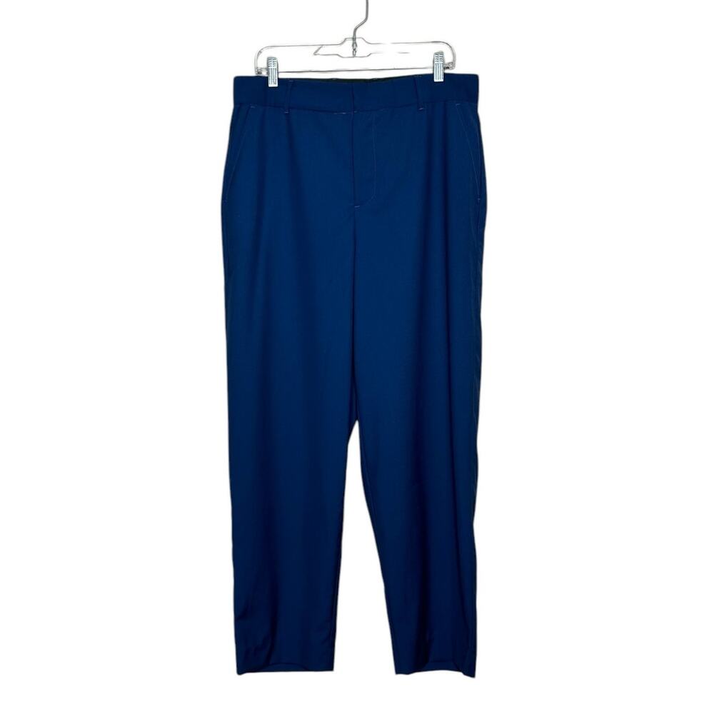 Rudie London blue flat front dress pants size 36R